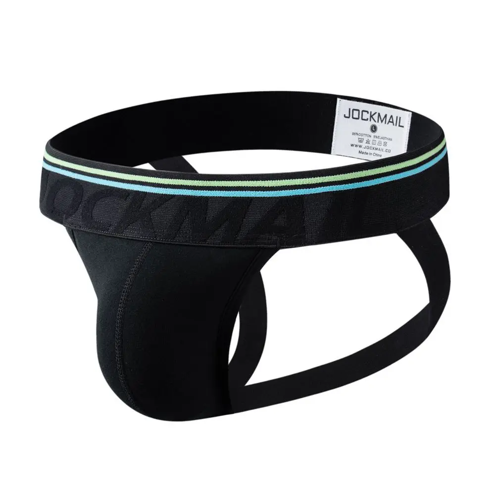 Jockstrap Athletic - Sexy Jockstrap mężczyźni bawełniana bielizna pasek